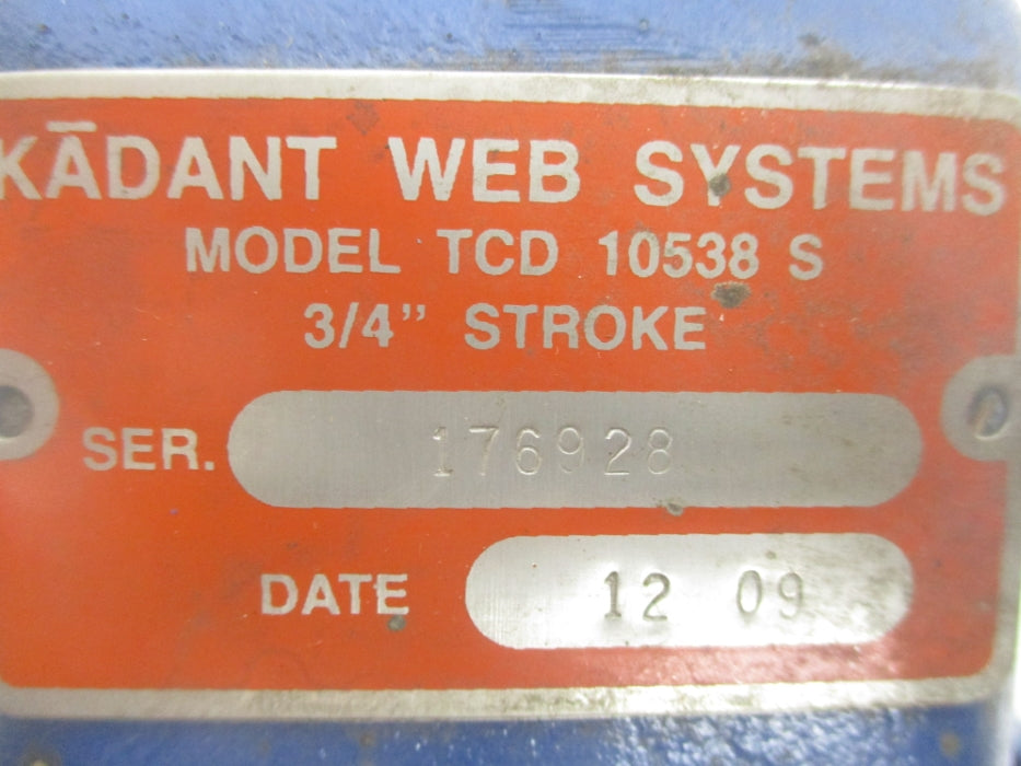 KADANT WEB SYSTEMS TCD10538S NSNP