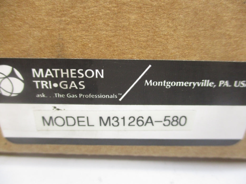 MATHESON M3126A-580 3500PSI NSMP