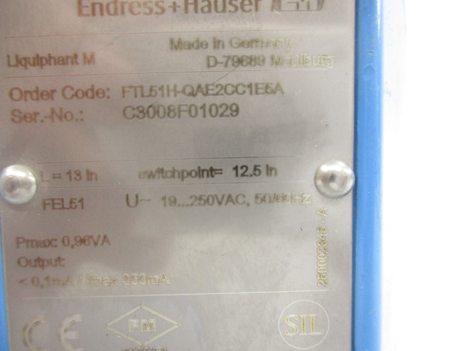 ENDRESS+HAUSER FTL51H-QAE2CC1E5A NSNP