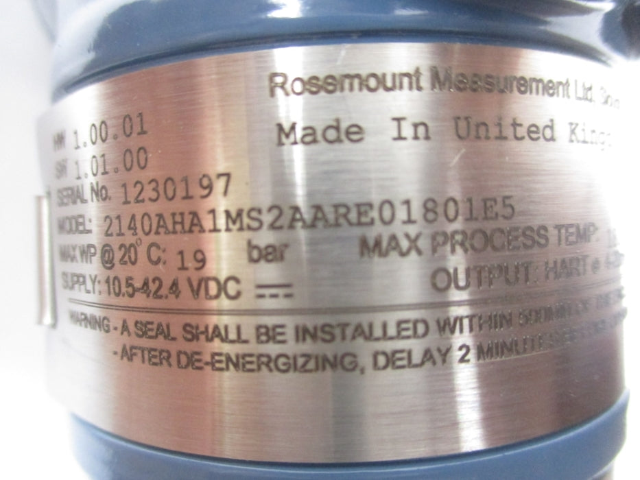 ROSEMOUNT 2140AHA1MS2AARE01801E5 NSNP