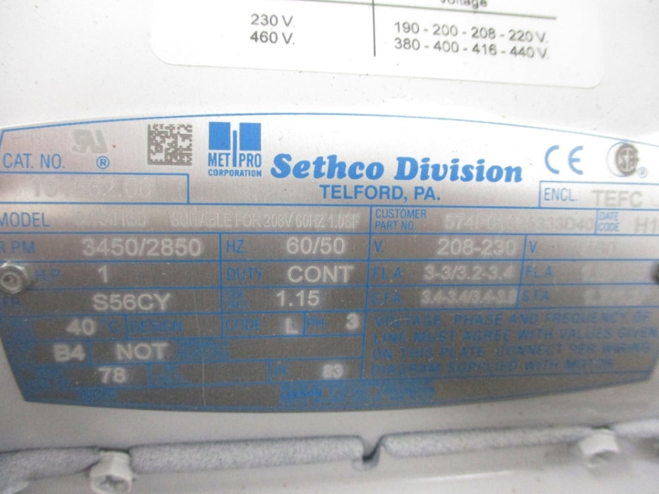 SETHCO 344-FVKW NSMP