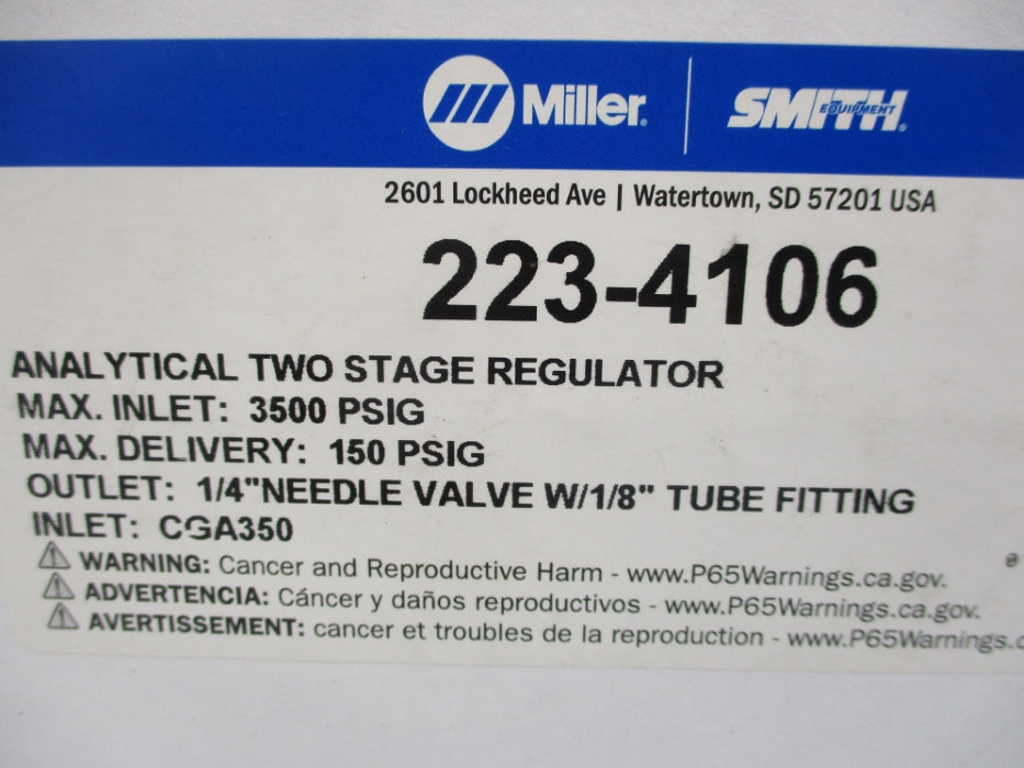 MILLER 223-4106 3500PSI NSMP