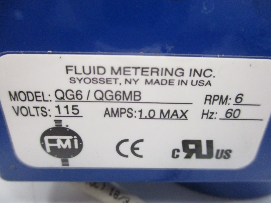 FLUID METERING QG6/QG6MB UNMP