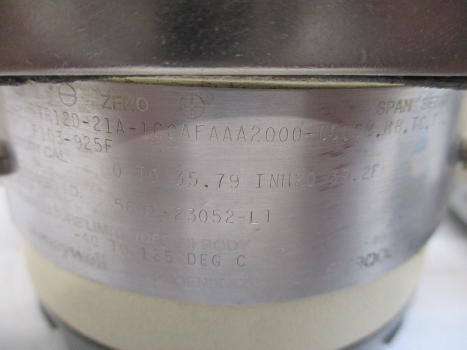 HONEYWELL STR12D-21A-1C0AFAAA2000-CC1.CM.MB.TC.1FC3-F103-925F 125PSI UNMP