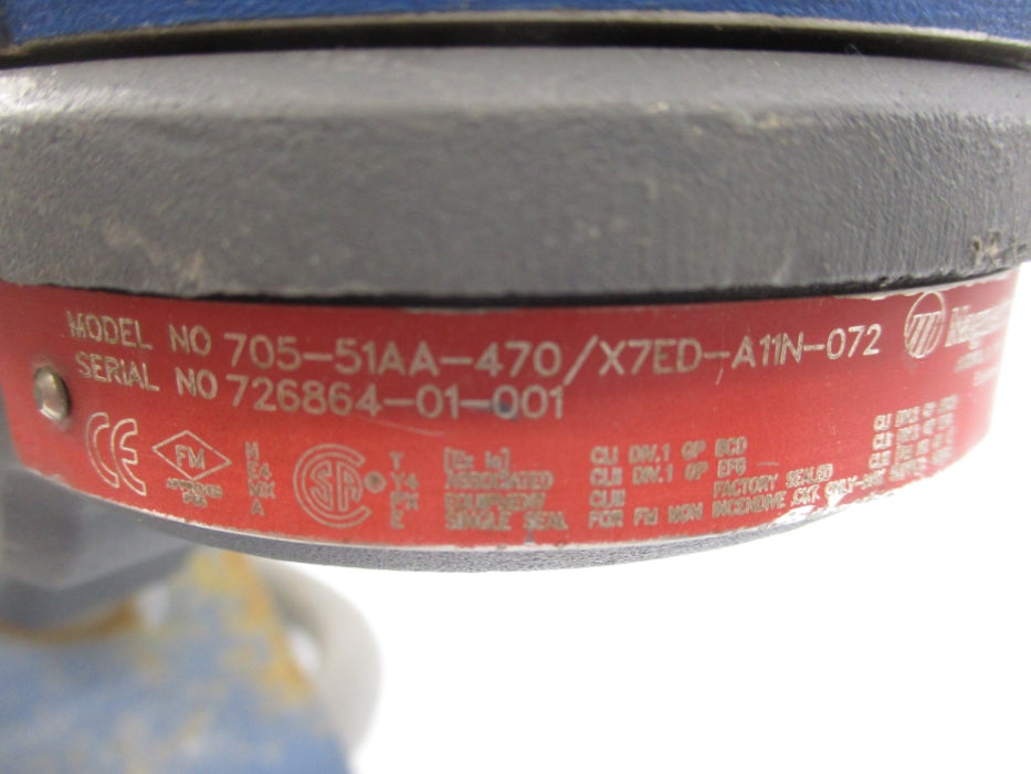 MAGNETROL 705-51AA-470/X7ED-A11N-072 UNMP