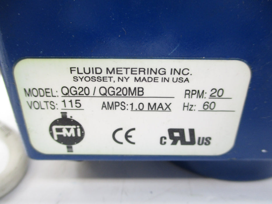 FLUID METERING QG20/QG20MB UNMP
