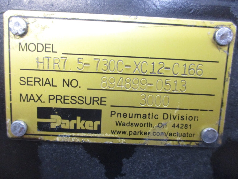 PARKER HTR7.5-730C-XC12-C166 3000PSI NSNP