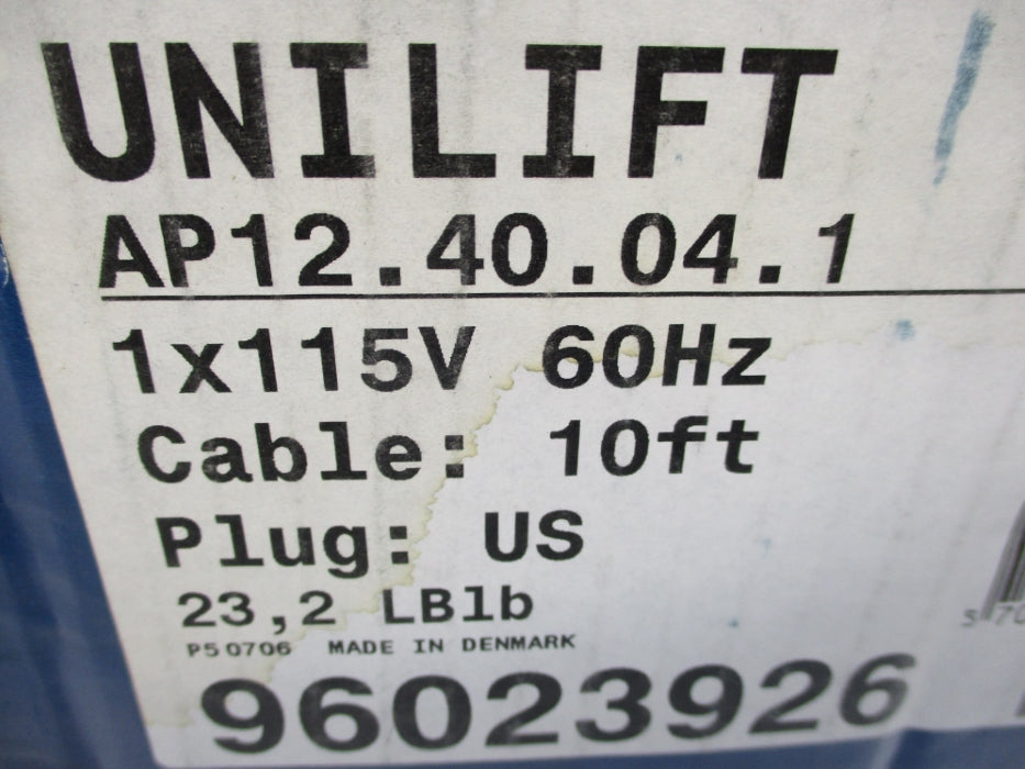 GRUNDFOS UNILIFT AP12.40.04.1 96023926 NSMP