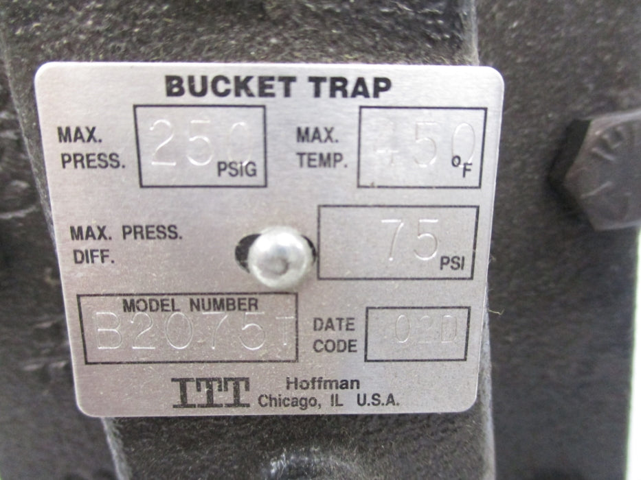 BEAR TRAP B2075T 250PSIG NSNP