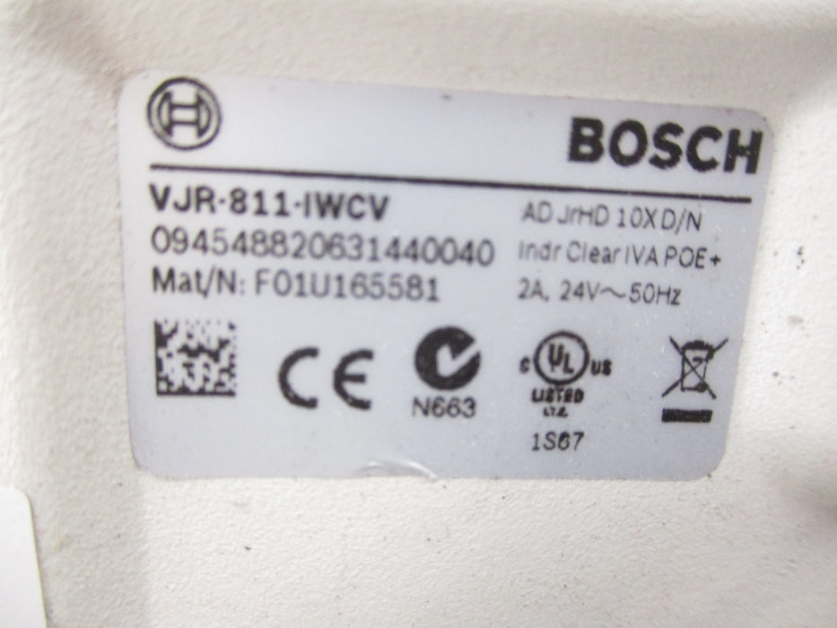 BOSCH VJR-811-IWCV UNMP