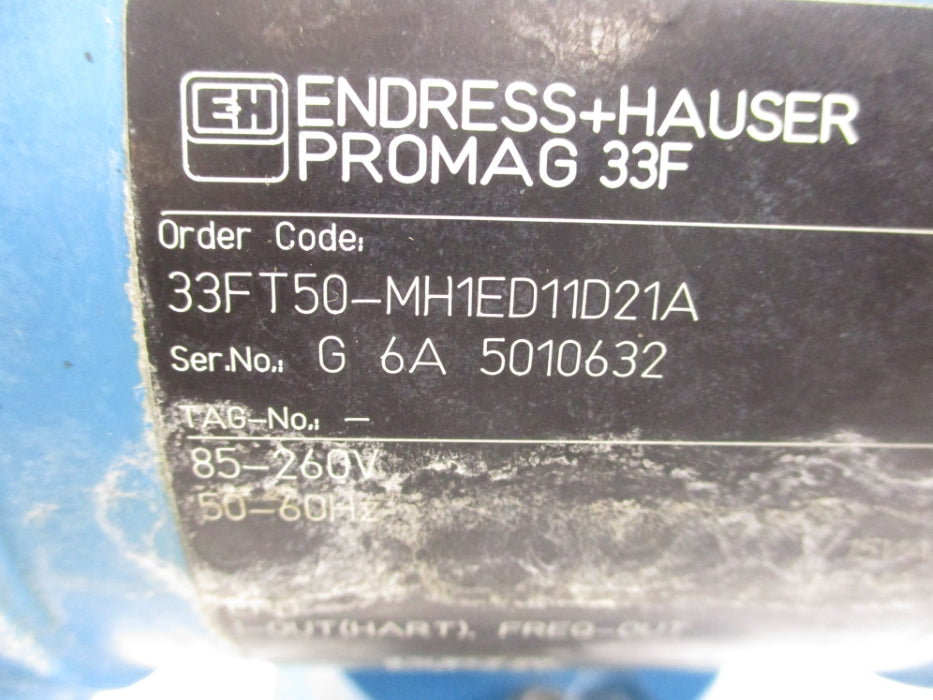 ENDRESS+HAUSER 33FT50-MH1ED11D21A UNMP