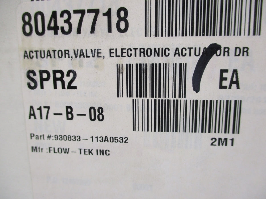 FLOW-TEK 930833-113A0532 NSMP