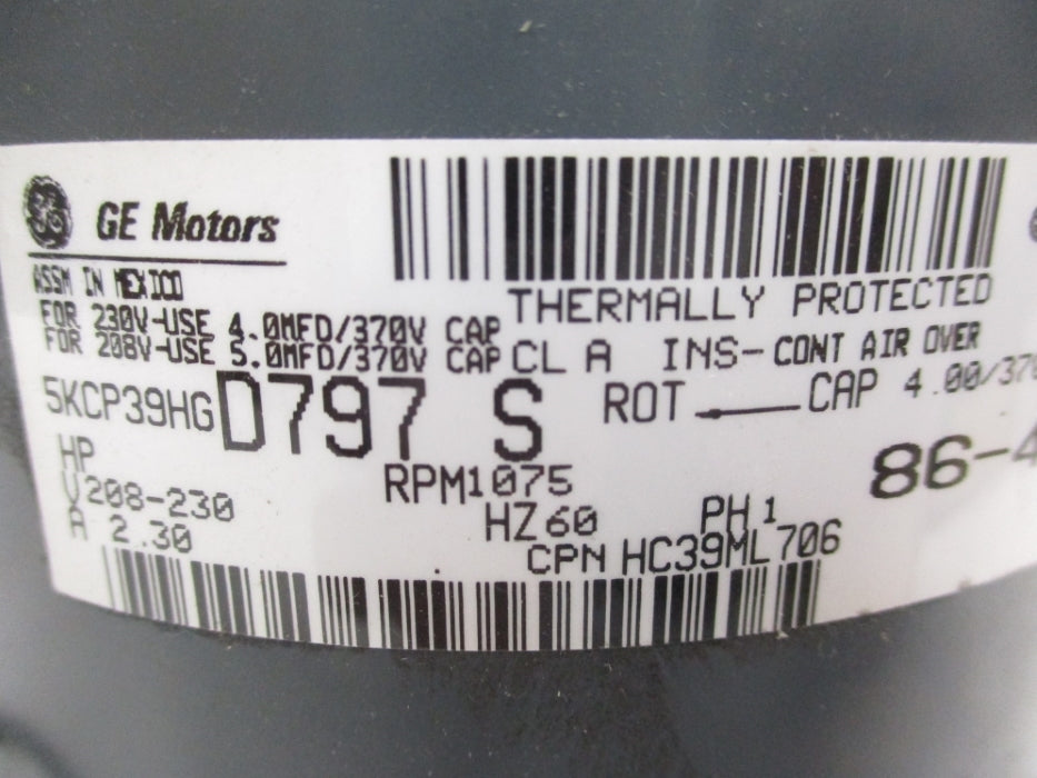 GENERAL ELECTRIC 5KCP39HGD797S NSNP