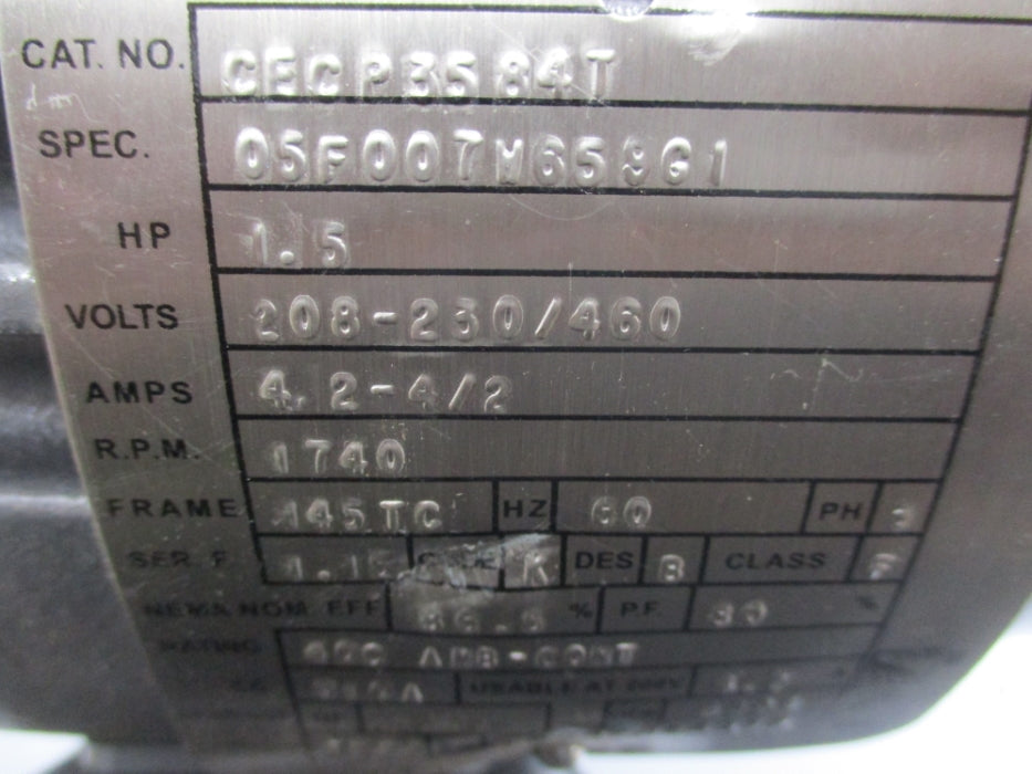 BALDOR CECP3584T NSNP