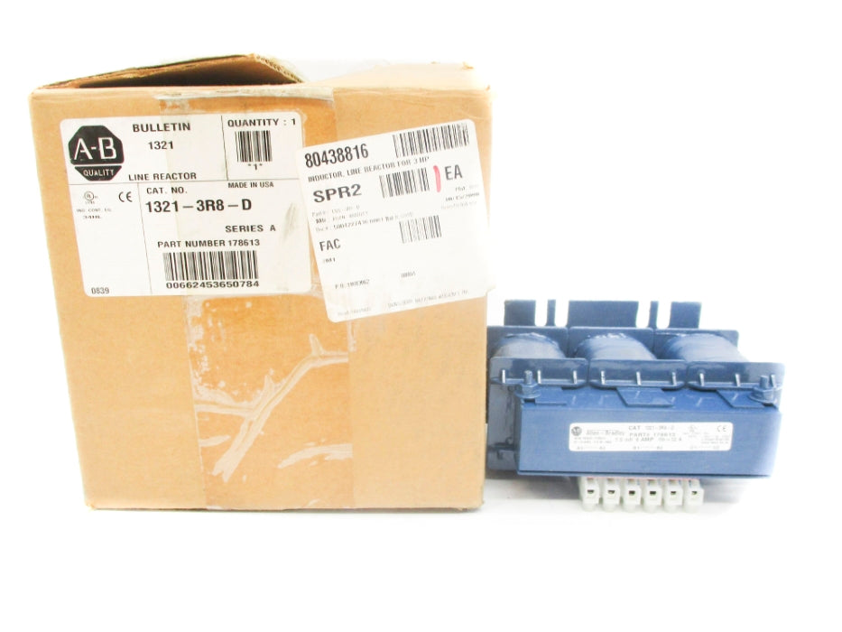 ALLEN BRADLEY 1321-3R8-D SER. A NSMP