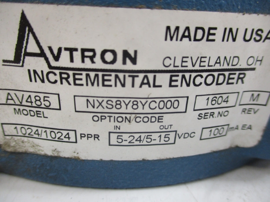 AVTRON AV485NXS8Y8YC000 UNMP
