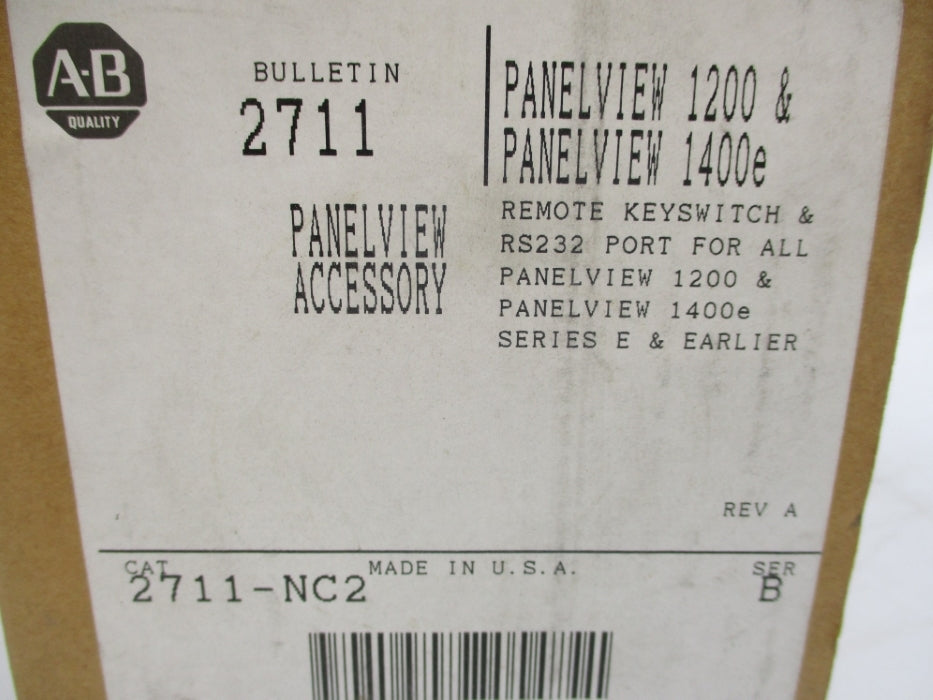 INDUSTRIAL SPARE PART 2711-NC2 SER. B (BR/WH) NSMP