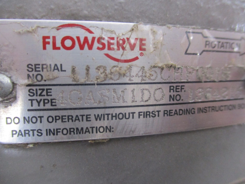 FLOWSERVE 4GASM1D0 UNMP