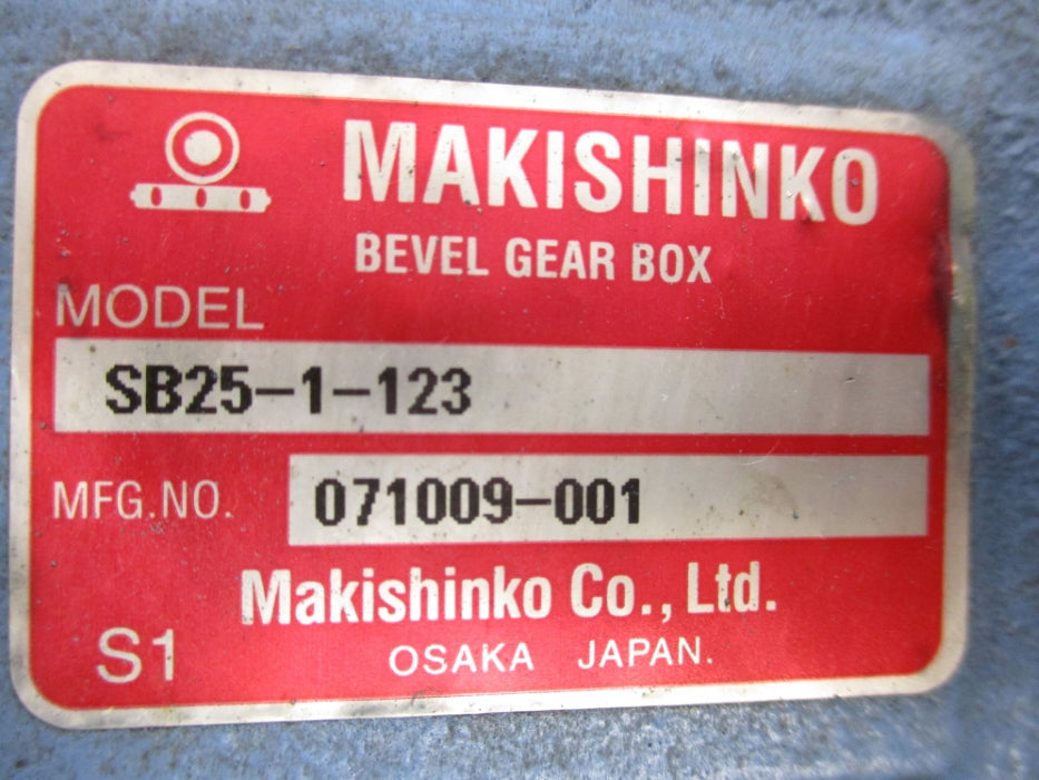 MAKISHINKO SB25-1-123 UNMP