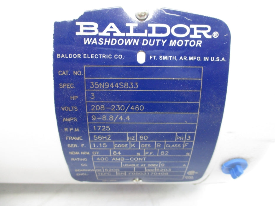 BALDOR 35N944S833 NSMP