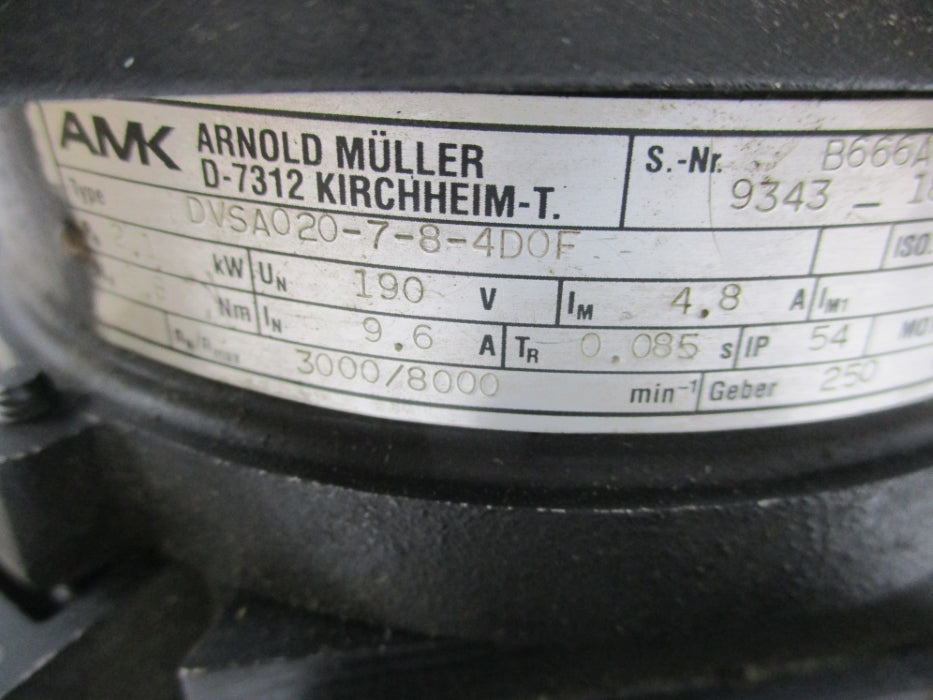 AMK DVSA020-7-8-4D0F UNMP