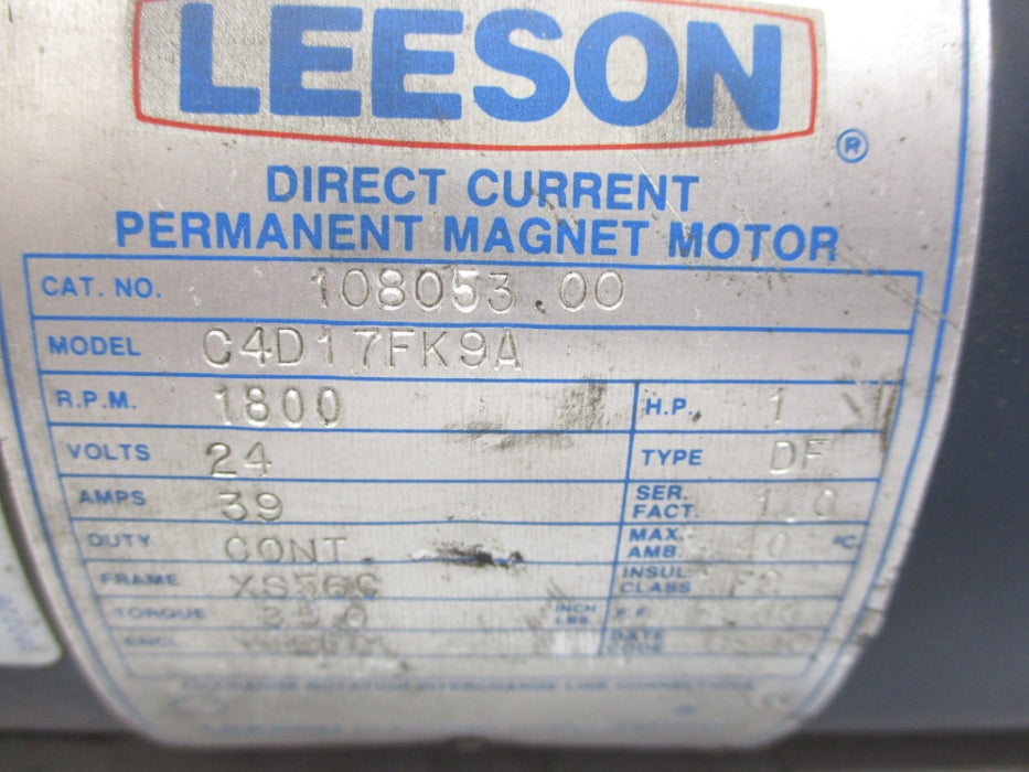 LEESON C4D17FK9A UNMP