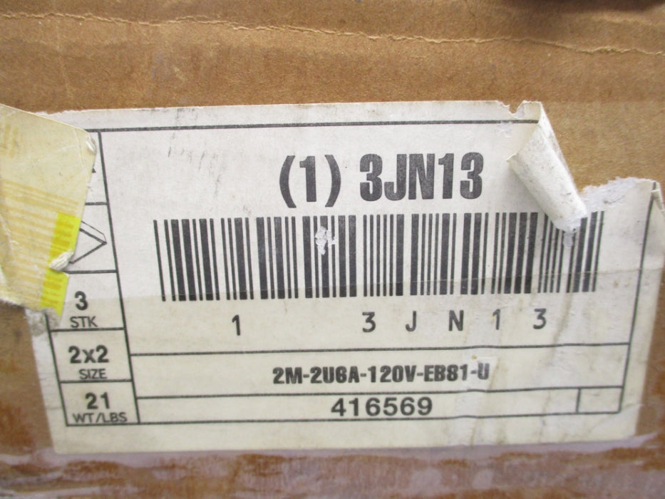 COOPER 2M-2U6A-120V-EB81-U NSMP