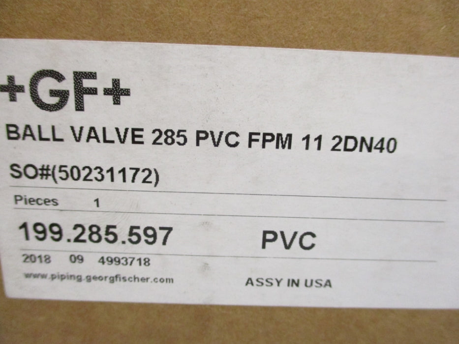 GEORGE FISCHER 199.285.597 NSMP
