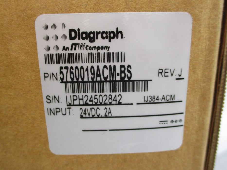 DIAGRAPH 5760019ACM-BS NSMP