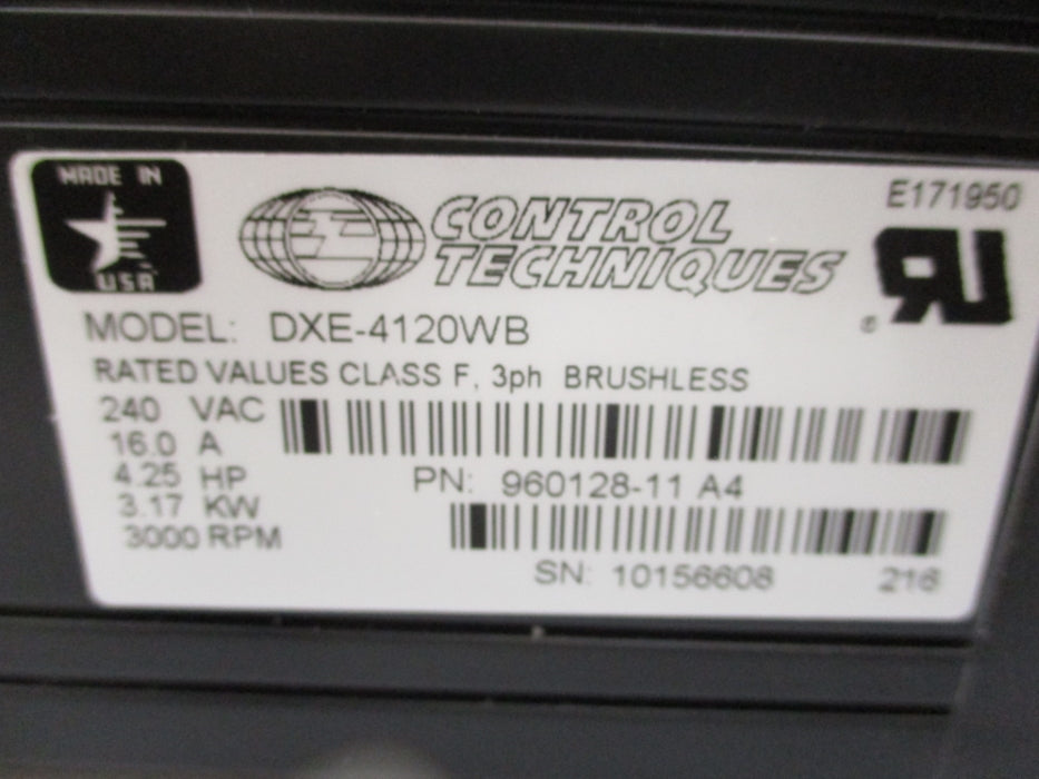 CONTROL TECHNIQUES DXE-4120WB NSNP