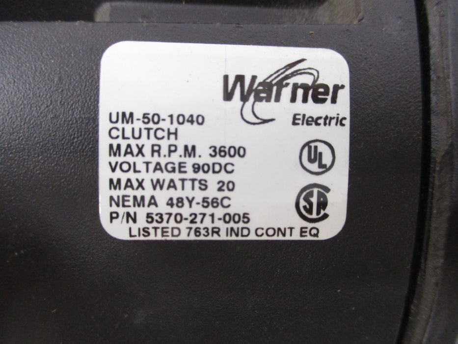 WARNER ELECTRIC UM-50-1040 UNMP
