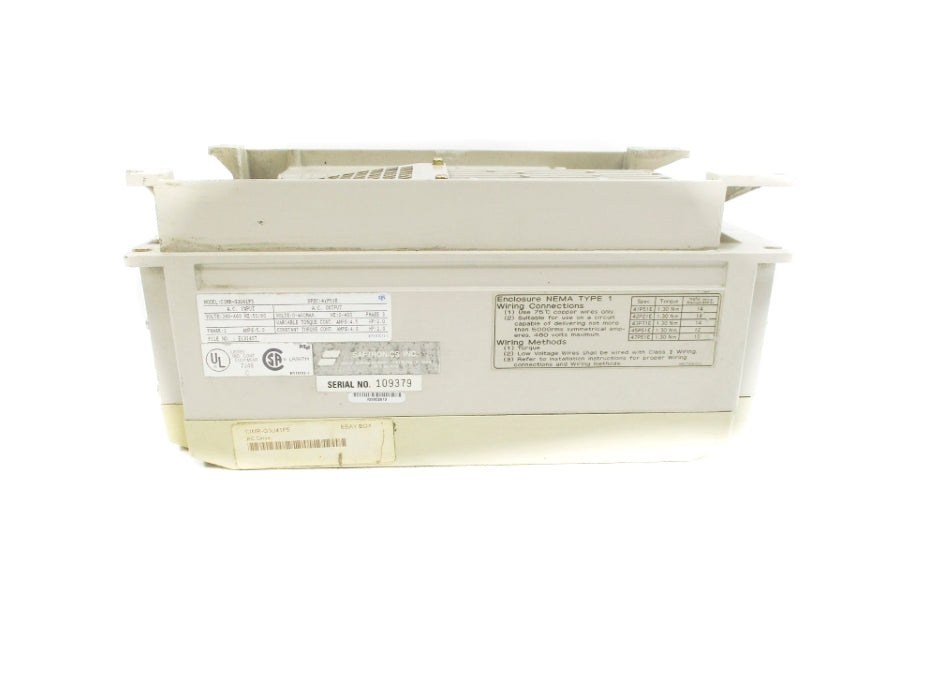 SAFTRONICS CIMR-G3U41P5 UNMP