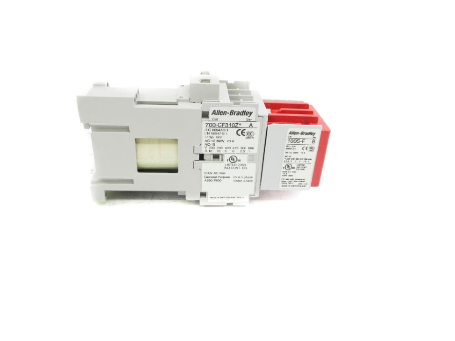 ALLEN BRADLEY 700S-CF620ZJC SER. A 24V 20A (BR/WH) NSMP