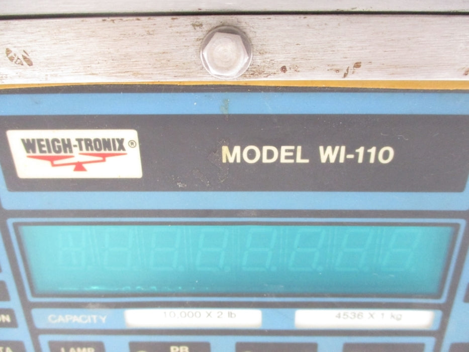 WEIGH-TRONIX WI-110 (AS PICTURED) UNMP