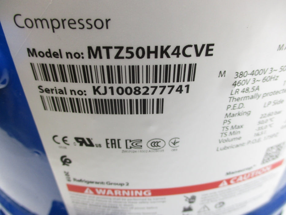 DANFOSS MTZ50HK4CVE NSNP