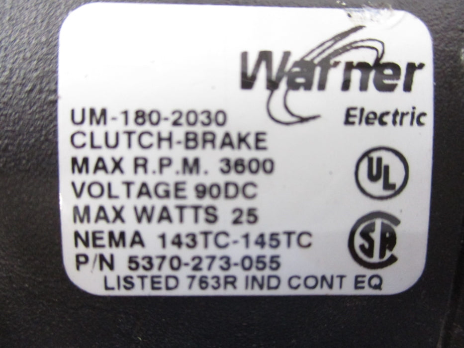 WARNER ELECTRIC UM-180-2030 UNMP