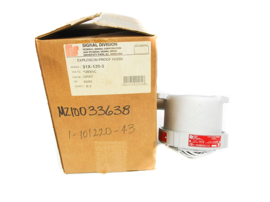 INDUSTRIAL SPARE PART 31X-120-3 SER. B-2 120VAC (GRAY) NSMP