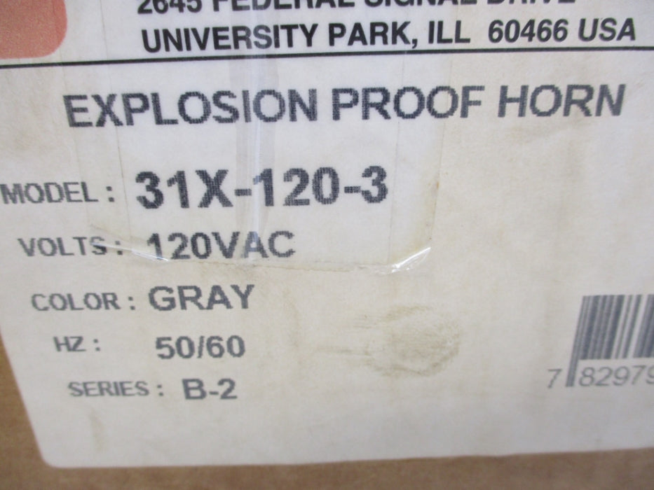 INDUSTRIAL SPARE PART 31X-120-3 SER. B-2 120VAC (GRAY) NSMP