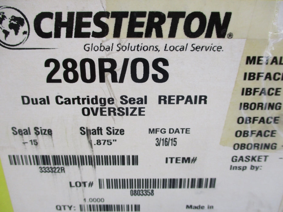 CHESTERTON 280R/OS-15 1.875 NSMP