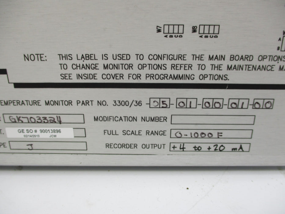 BENTLY NEVADA 3300/36-05-01-00-01-00 REMAN