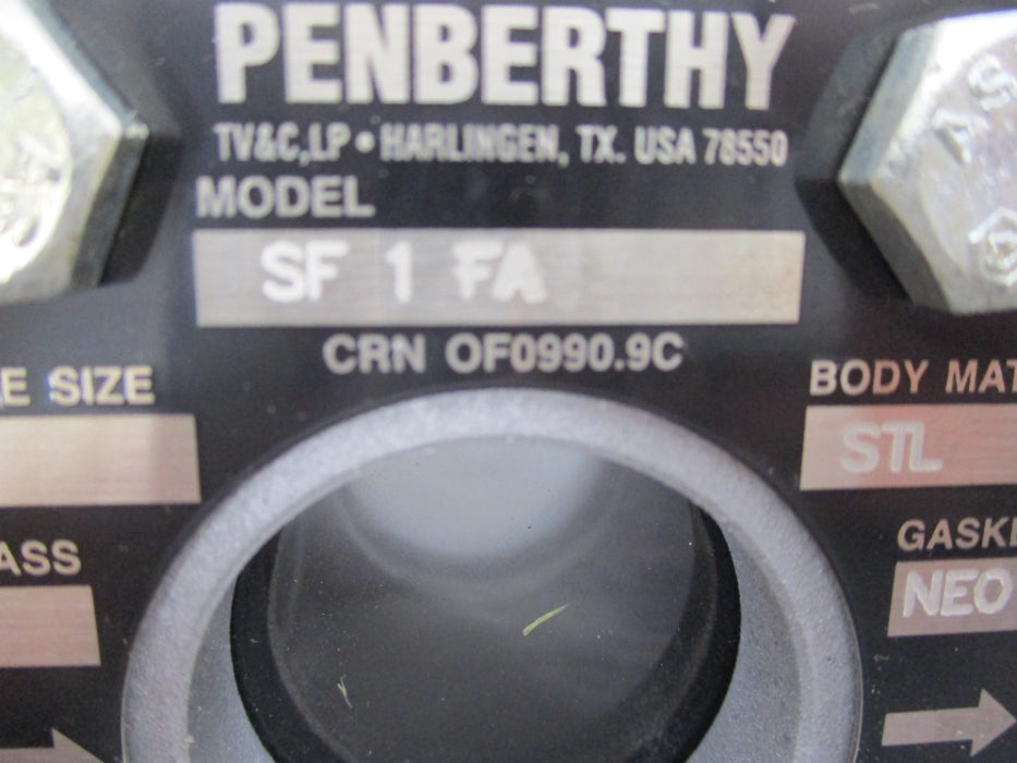 PENBERTHY SF1FA 200PSI NSNP