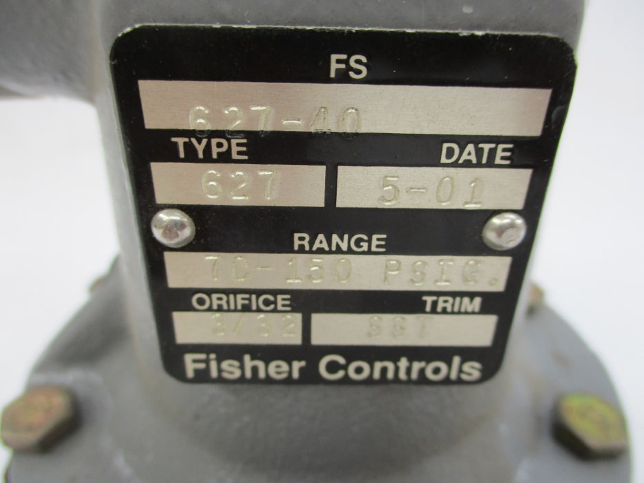 FISHER CONTROLS 627-40 70-150PSI NSNP