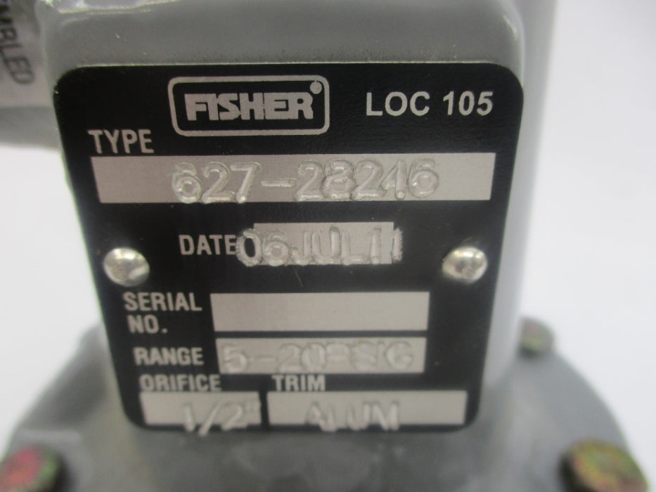 FISHER CONTROLS 627-28246 5-20PSI NSNP