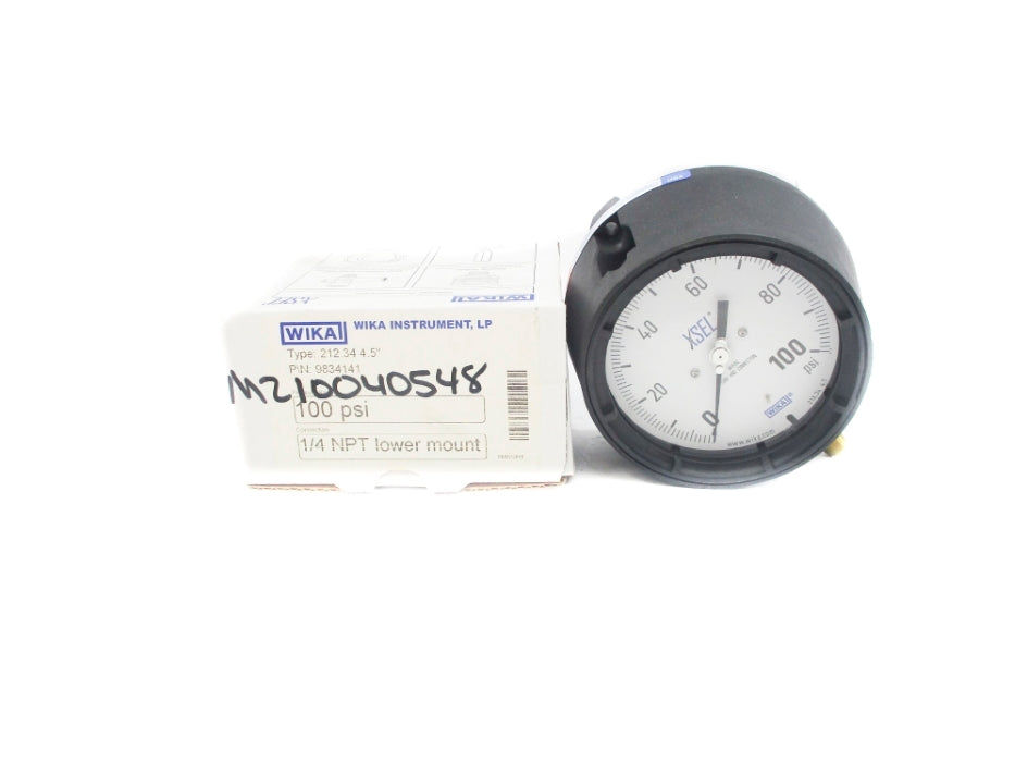WIKA 9834141 0-100PSI NSMP