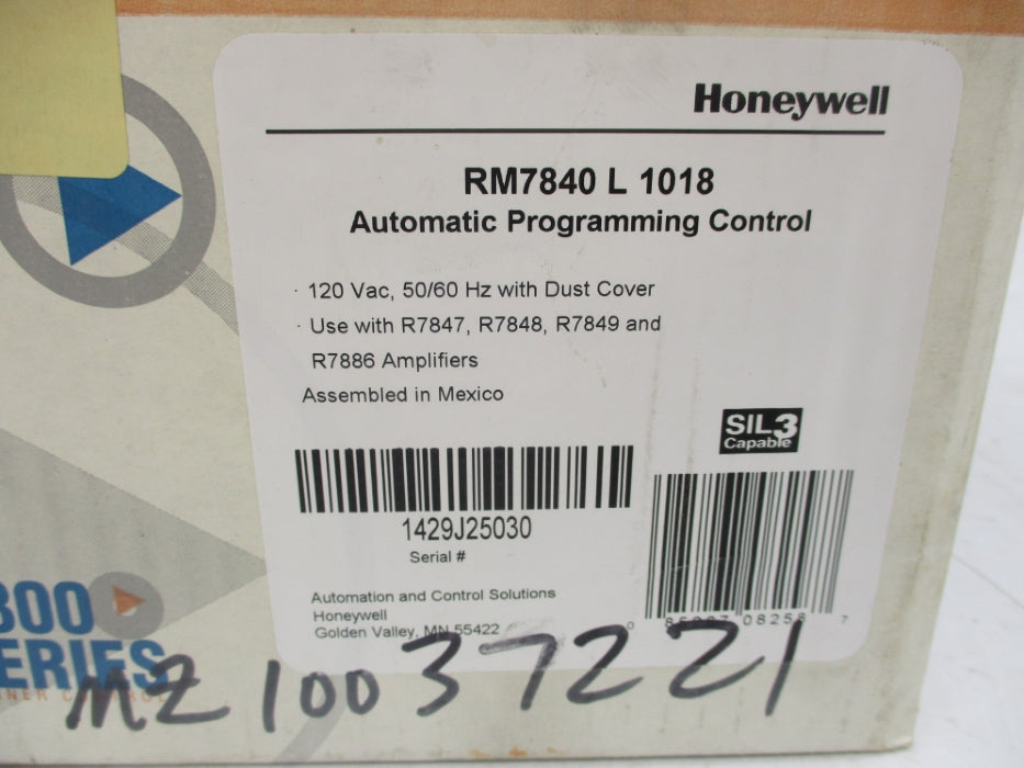 HONEYWELL RM7840L1018 120VAC NSMP