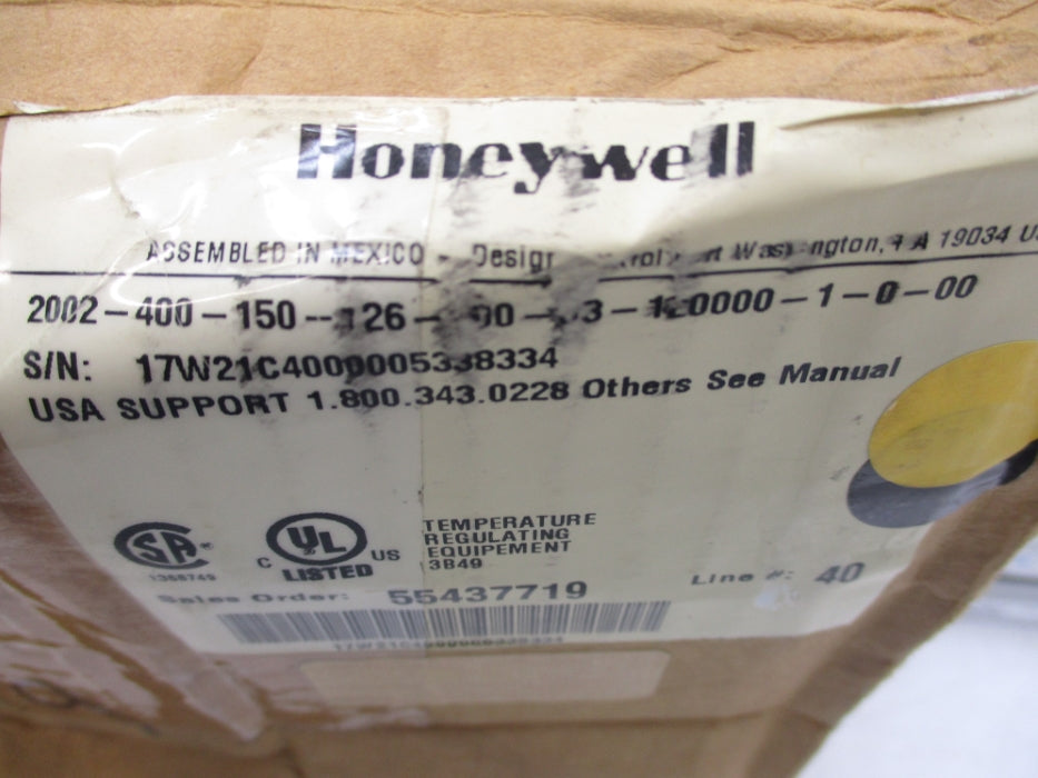 HONEYWELL 2002-400-150-126-300-03-120000-1-0-00 NSMP