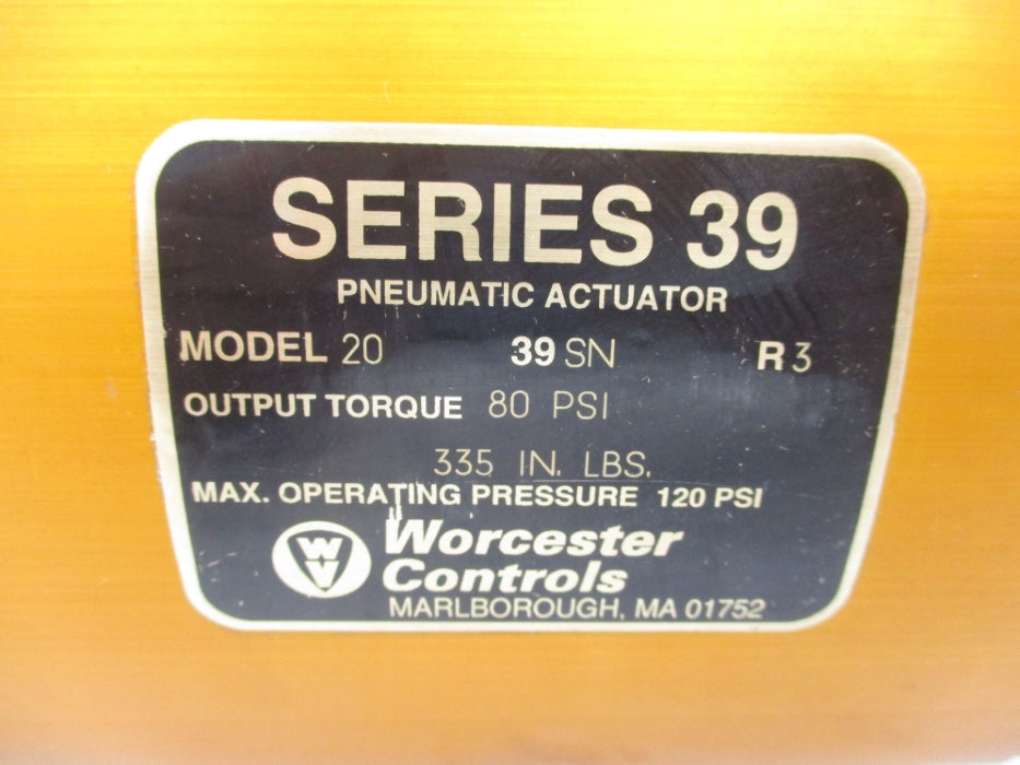 WORCESTER CONTROLS MODEL 20 120PSI UNMP