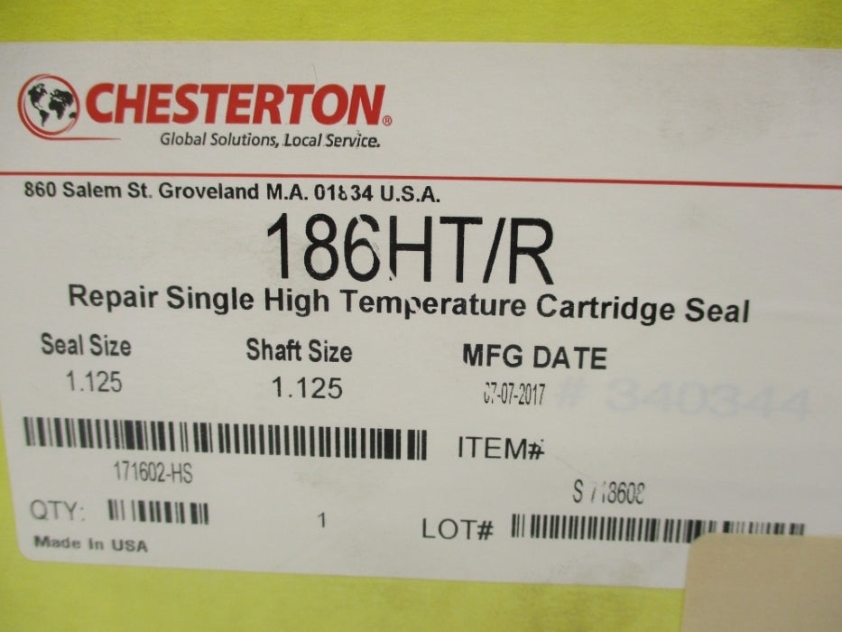 CHESTERTON 186HT/R 1.125 NSMP