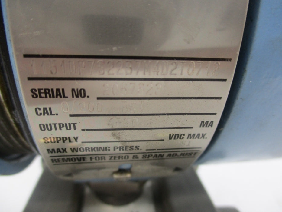 ROSEMOUNT 1151DP7S22B7M4D2T0712 2000PSI UNMP