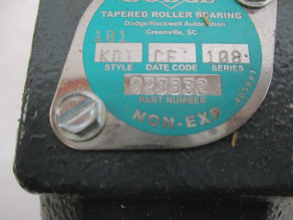 DODGE 023332 P2B-DI-108R NSMP